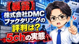【暴露】株式会社DMCのファクタリングの評判は？5chの実態