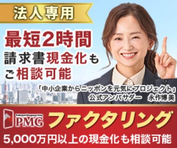 PMG ファクタリング サイト画像