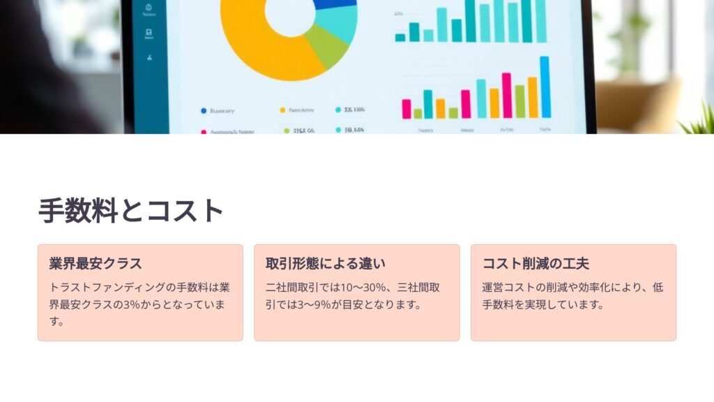 トラストファンディングの手数料とコスト