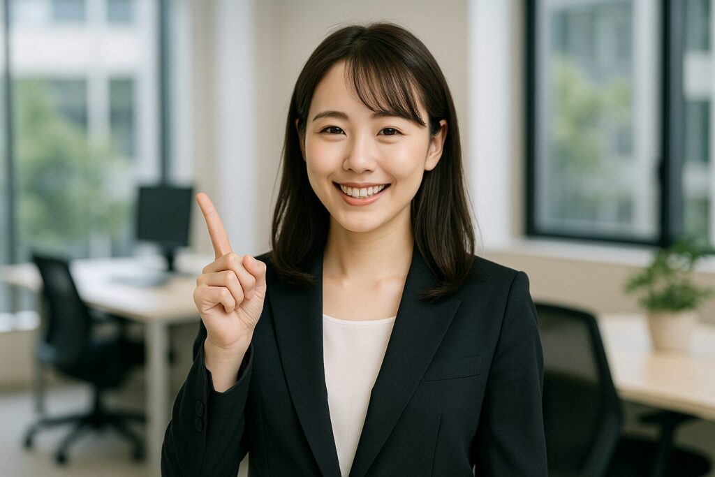 三共サービスをおすすめする女性