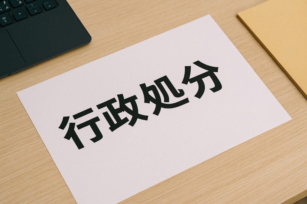 GCMトレーディングは過去に行政処分の履歴あり