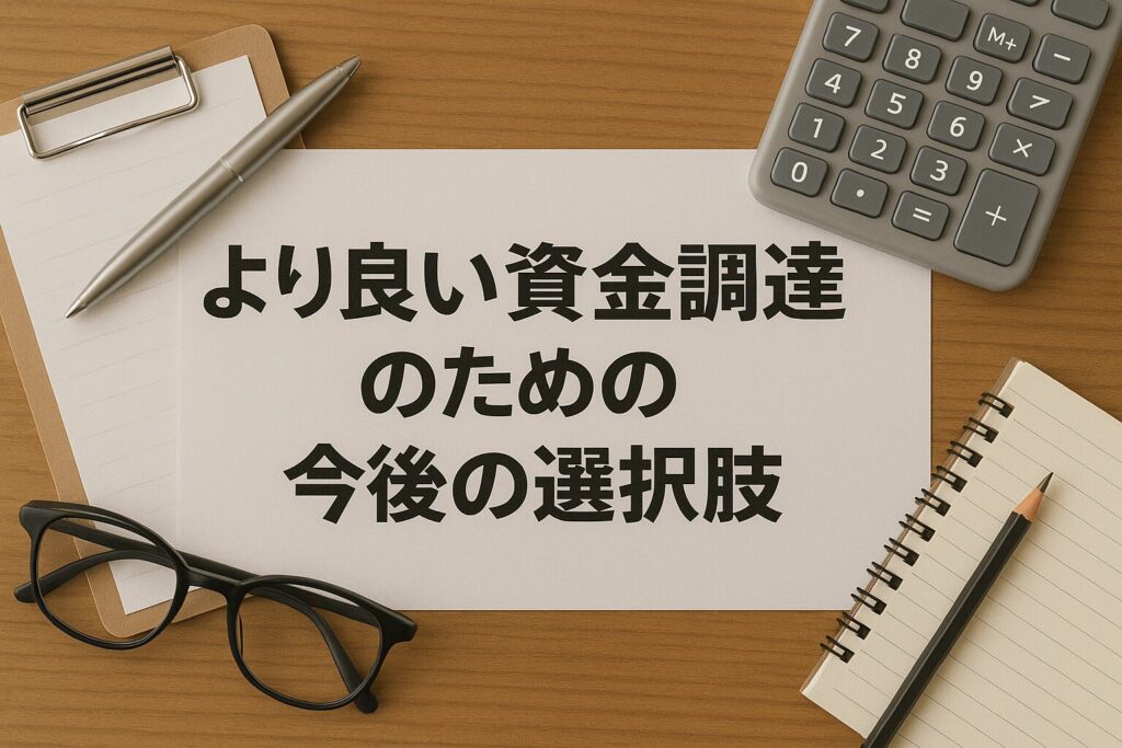 赤羽のファクタリングで、より良い資金調達のための今後の選択肢
