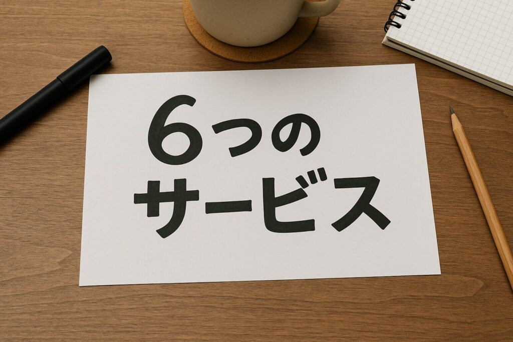 大黒屋の6つの金融サービス