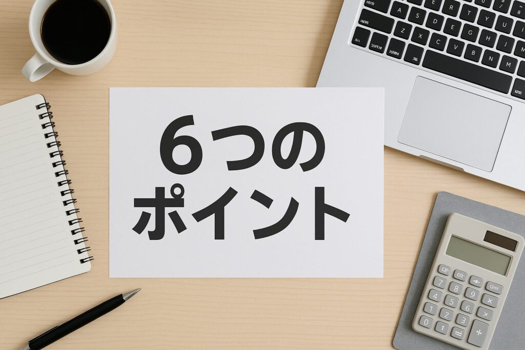 PayPay資金調達が選ばれる6つのポイント