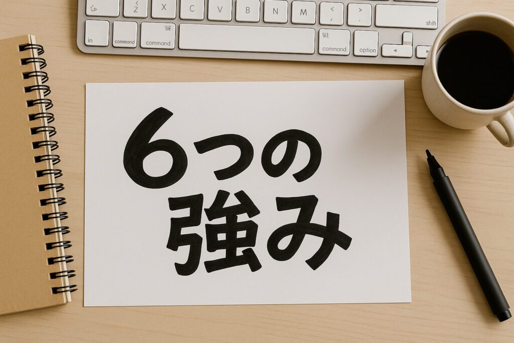 建設Payの6つの強み