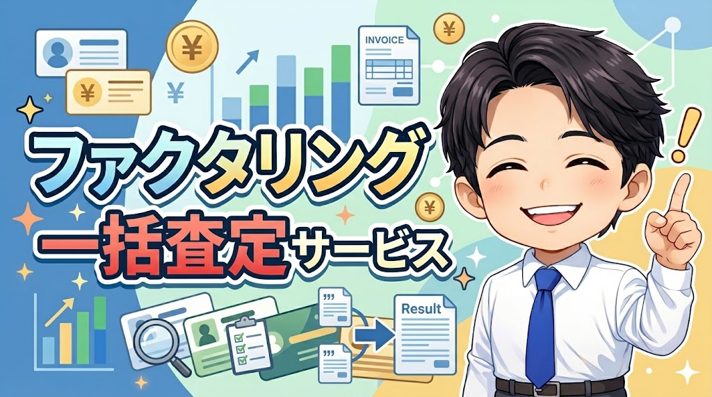 ファクタリング業者一覧（一括査定サービス）