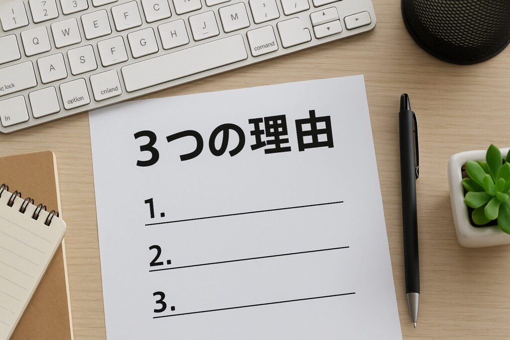 ファクタリングサポートが選ばれる3つの理由
