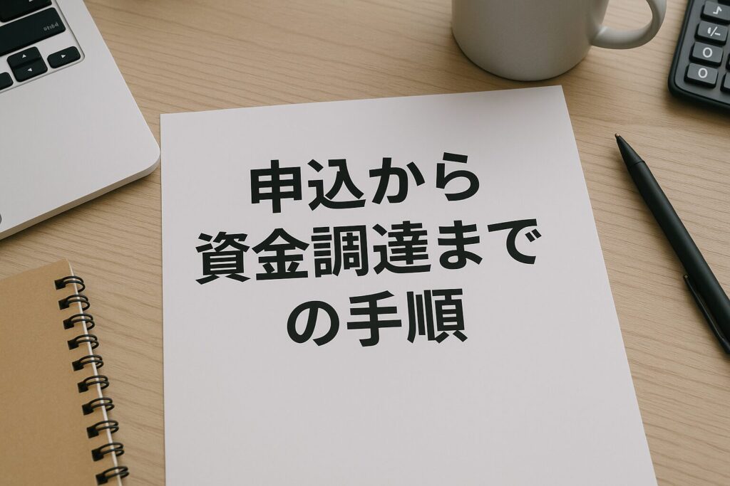 株式会社アクティブサポートの申込から資金調達までの手順と必要書類