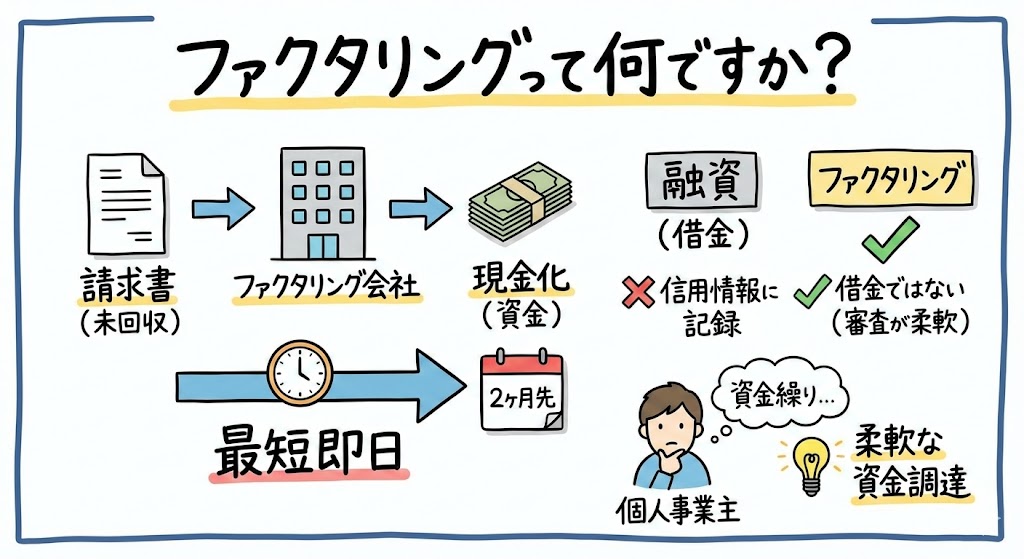 ファクタリングって何ですか?