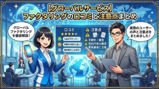 【グローバルサービス】ファクタリングの口コミと注意点まとめ