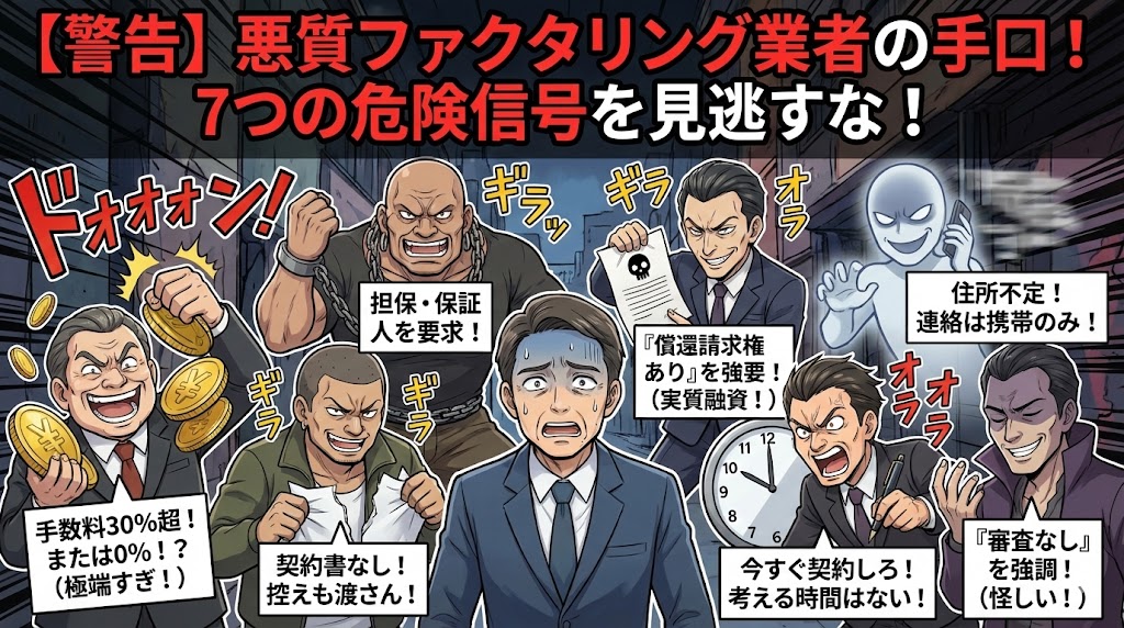 こんな会社は危険！7つの警告サイン