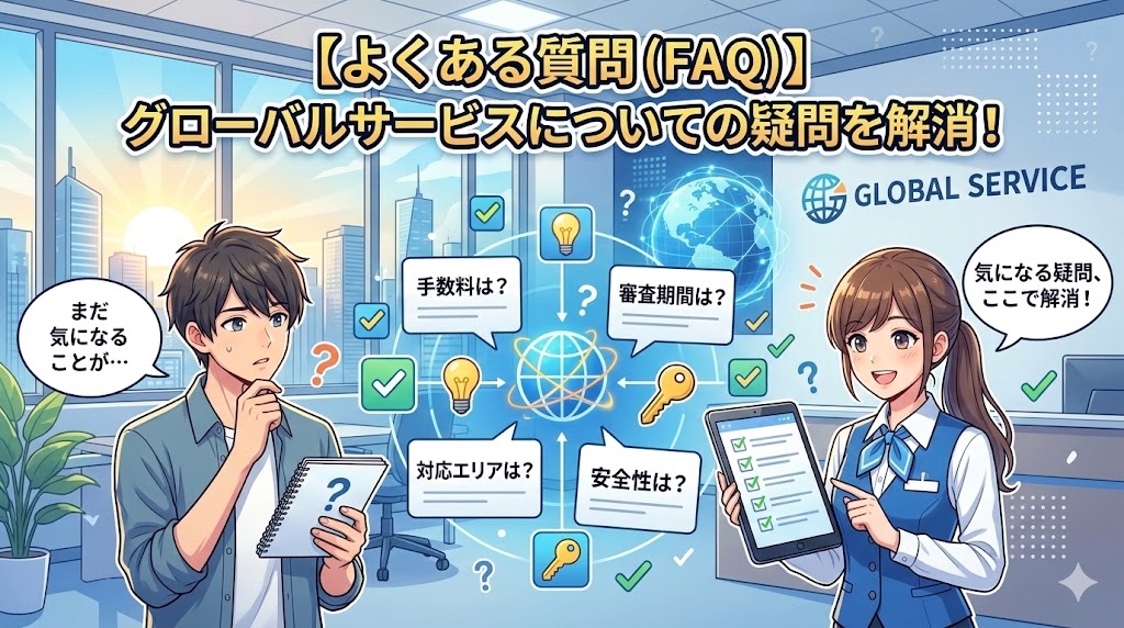 グローバルサービスのよくある質問(FAQ)