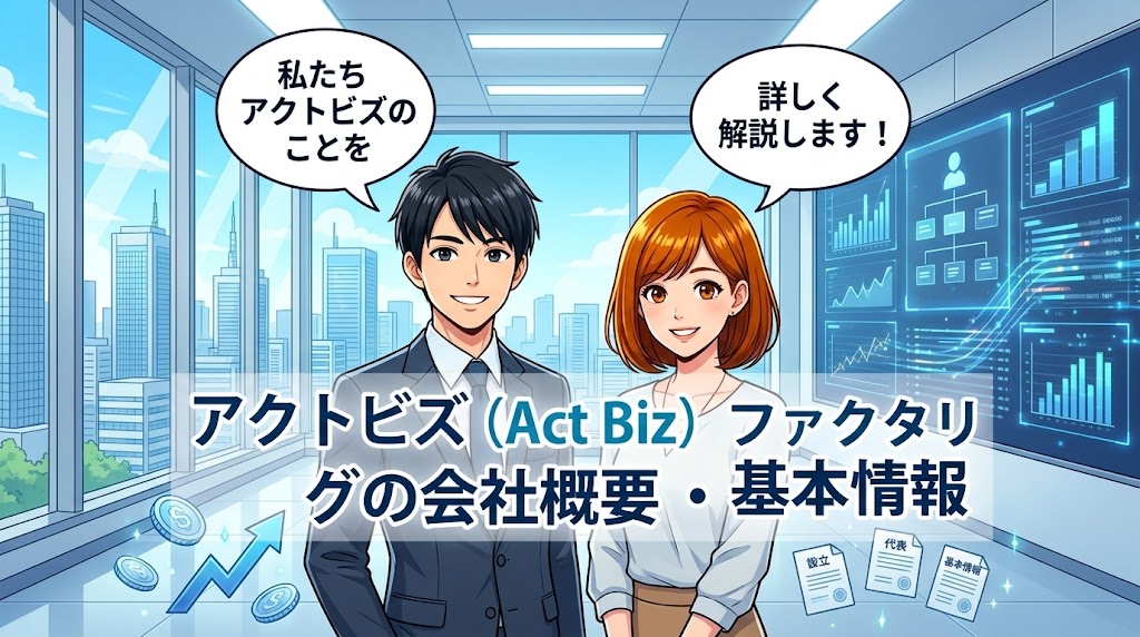 アクトビズ(Act Biz)ファクタリングの会社概要・基本情報