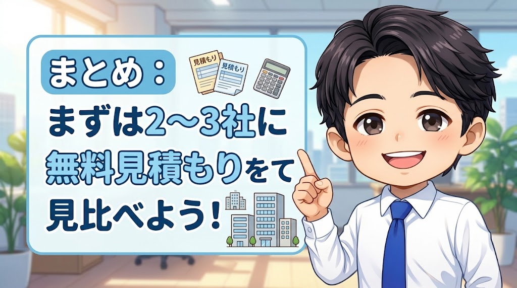 まとめ:個人給料ファクタリングではなく無料見積りで見比べて