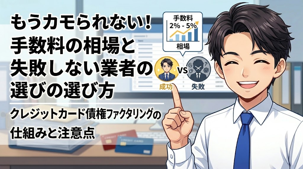 もうカモられない！手数料の相場と失敗しない業者の選び方