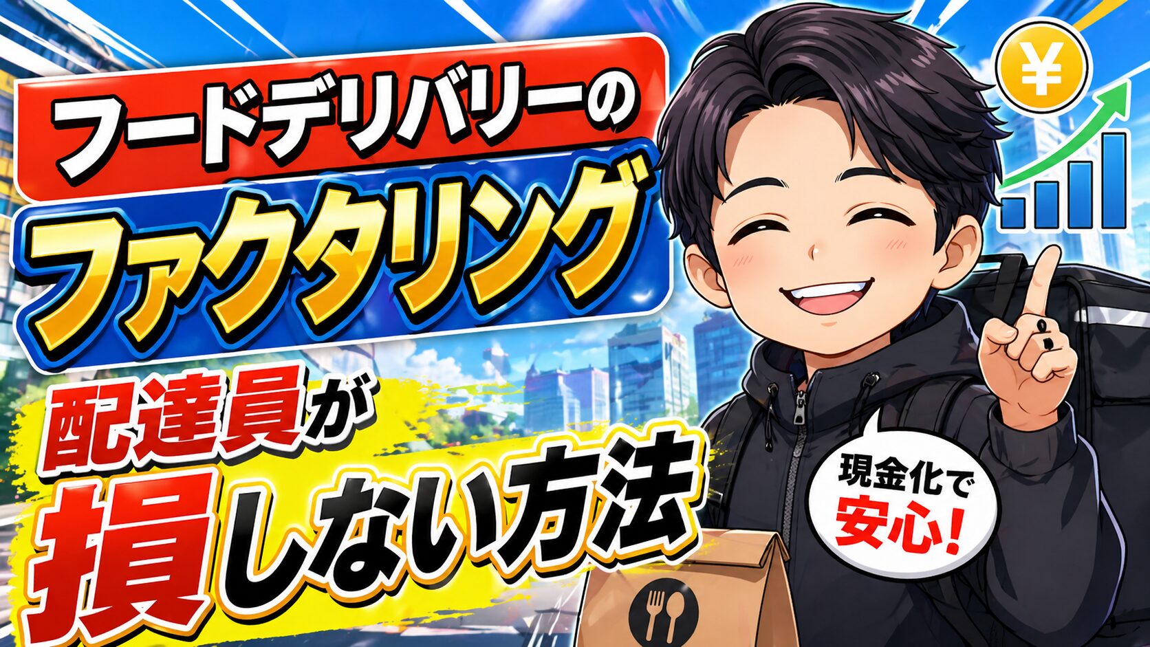 【実体験】フードデリバリーのファクタリング｜配達員が損しない方法