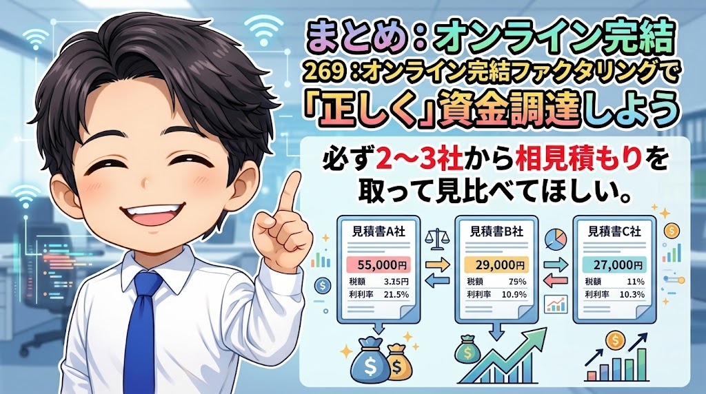 まとめ:オンライン完結ファクタリングで「正しく」資金調達しよう