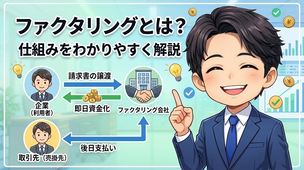 ファクタリングとは?仕組みをわかりやすく解説