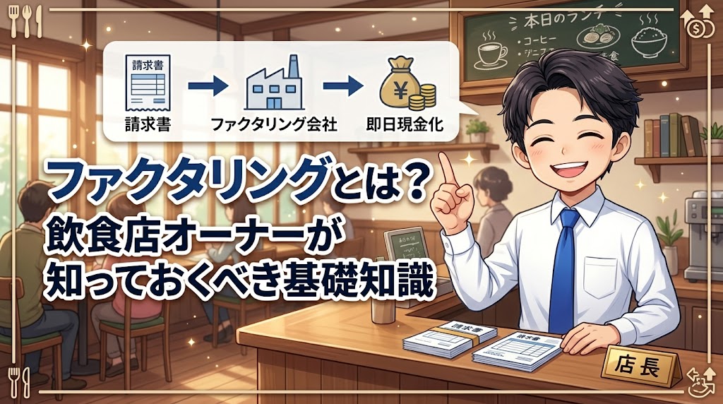 そもそもファクタリングとは？飲食店オーナーが知っておくべき基礎知識