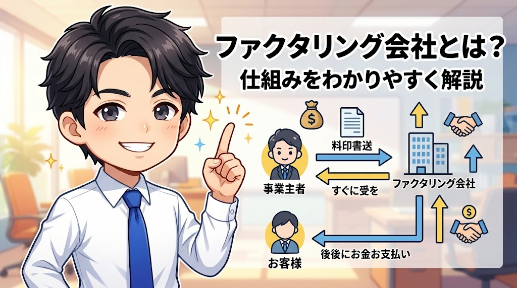 ファクタリング会社とは？仕組みをわかりやすく解説