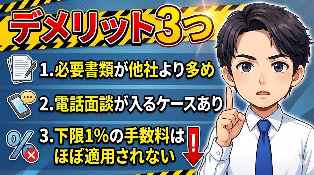 PAYTODAYのデメリット3つ｜こんな人には向かない