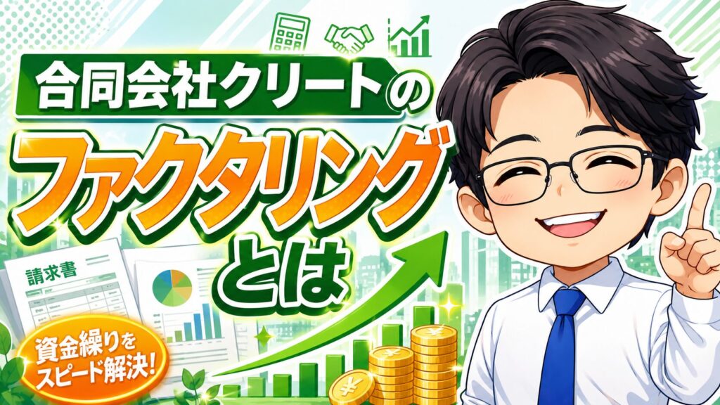 合同会社クリートのファクタリングとは