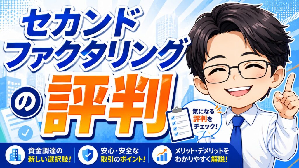 セカンドファクタリングの評判