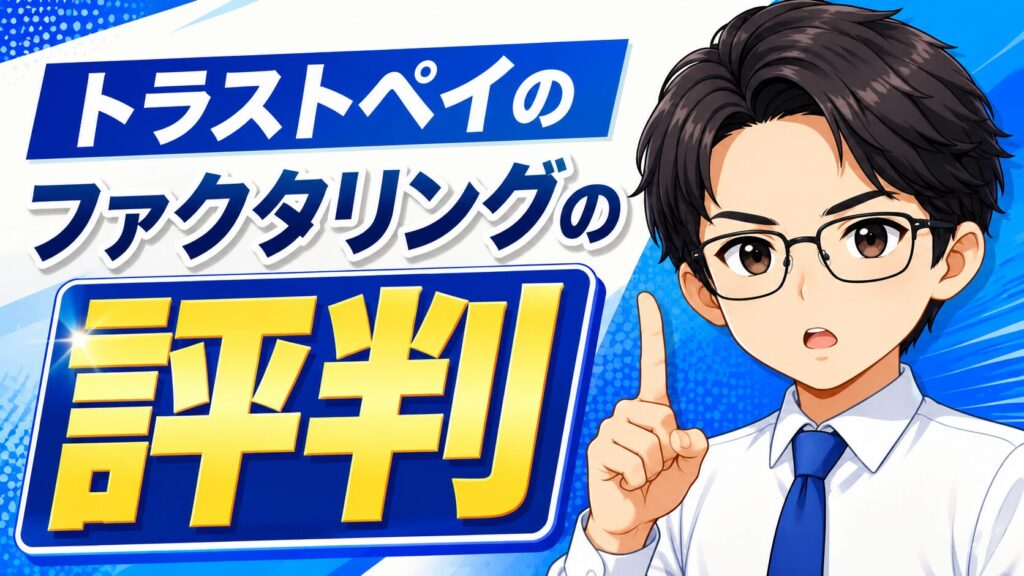トラストペイのファクタリングの評判