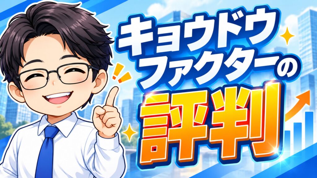 キョウドウファクターの評判