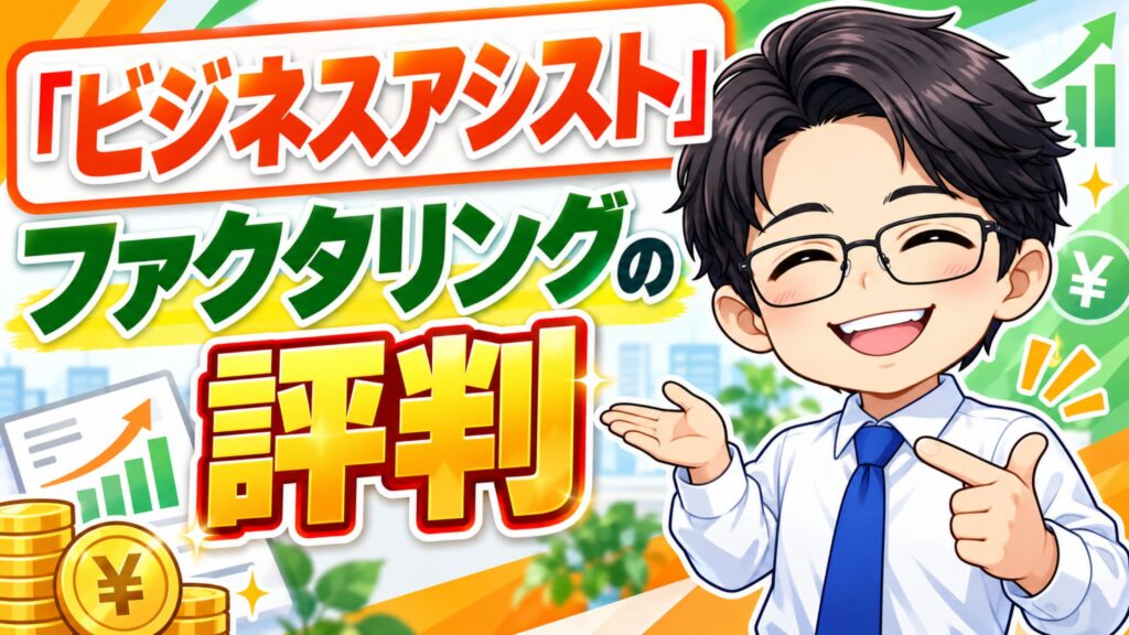 「ビジネスアシスト」ファクタリングの評判